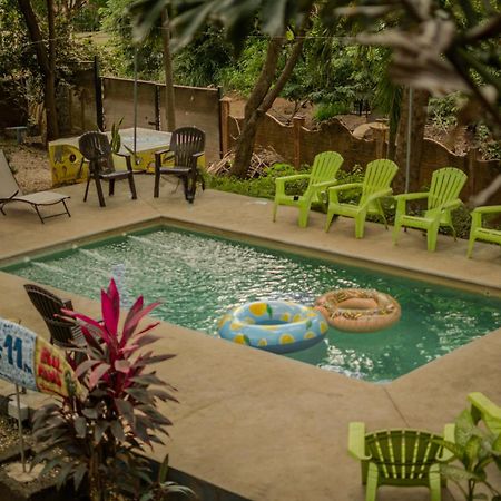 Casa Pura Vida Surf Hostel - Tamarindo Costa Rica Ngoại thất bức ảnh